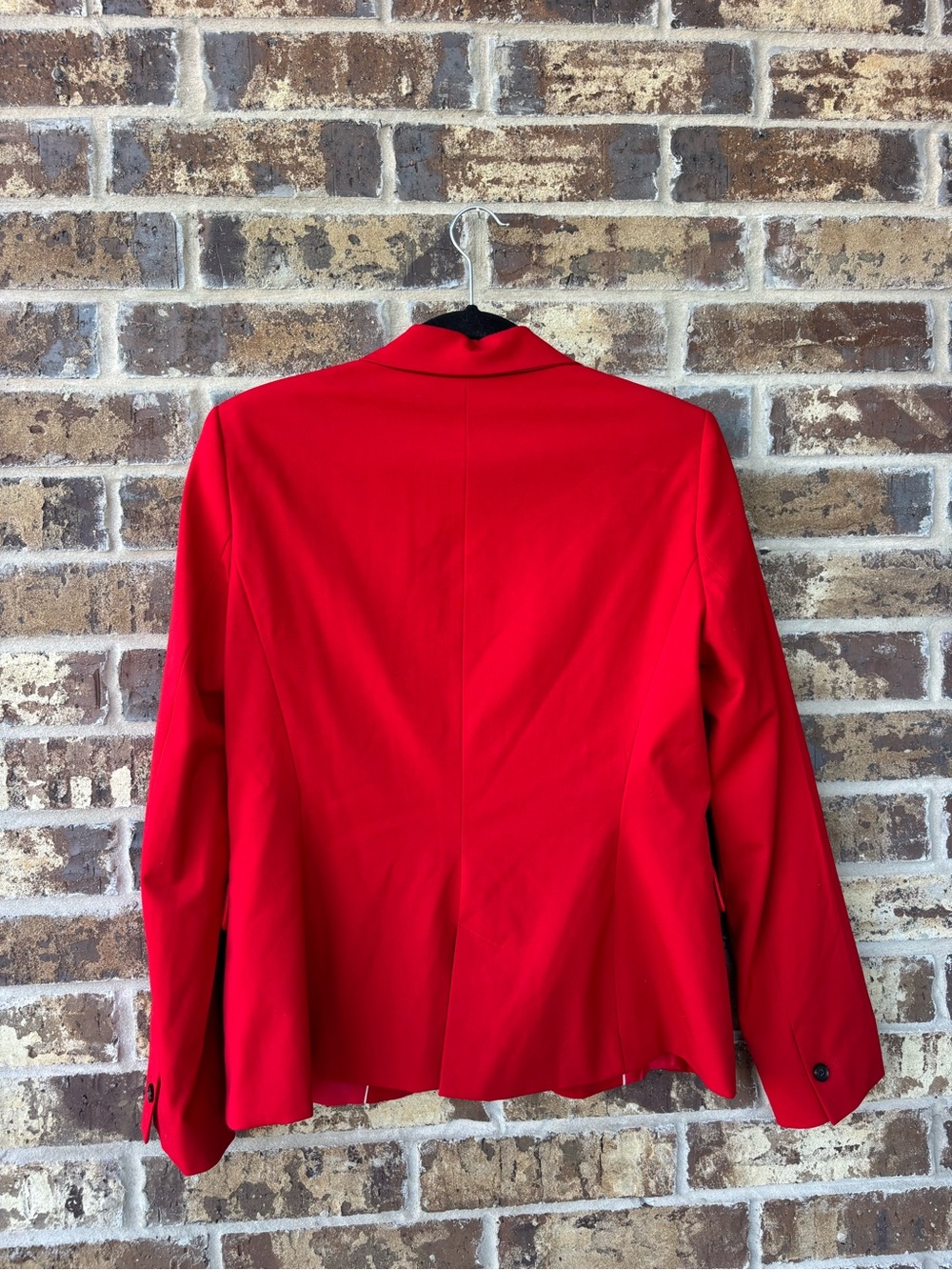 ZARA Red Tailored 2-Piece Pantsuit Set | Blazer + Trousers | Size 8/M - Picture 6 of 11